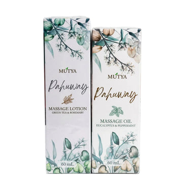 MUTYA PAHUWAY MASSAGE OIL & LOTION COMBO 60ML