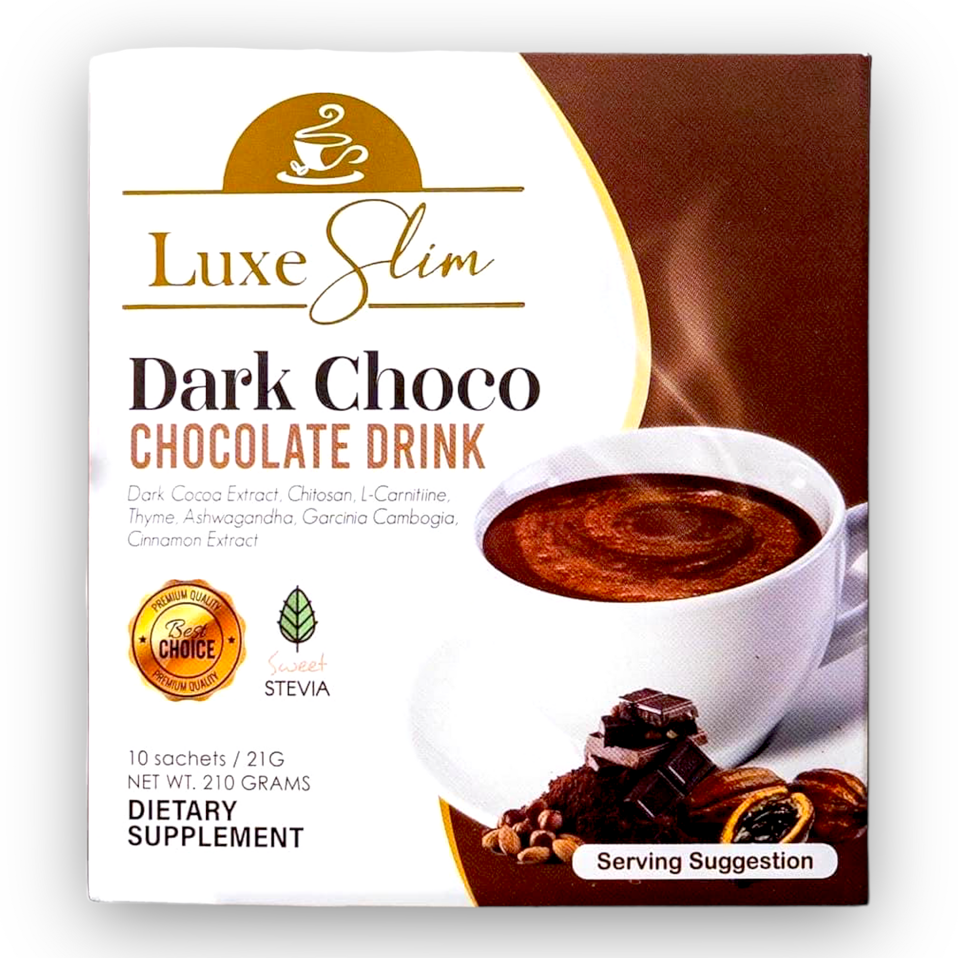 LUX SLIM DARK CHOCOLATE BOX  by LUXE SLIM - Premium Skincare Product