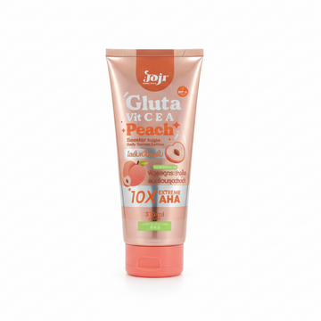 JOJI SECRET YOUNG GLUTA VIT C E A PEACH BOOSTER BRIGHT BODY SERUM LOTION 200 ML