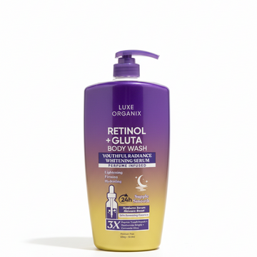LUXE ORGANIX NIACINAMIDE + ARBUTIN BODY WASH