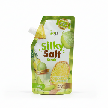 JOJI SECRET YOUNG SILKY SALT SCRUB IN THE MELON & PINEAPPLE ORANGE