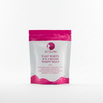 SY GLOW FAST WHITE ICE CREAM WHIPP SOAP